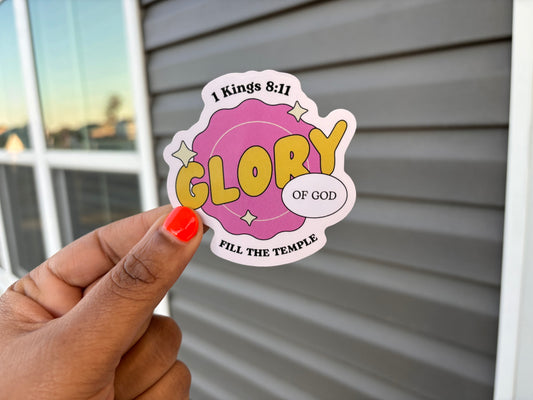 Glory of God Sticker